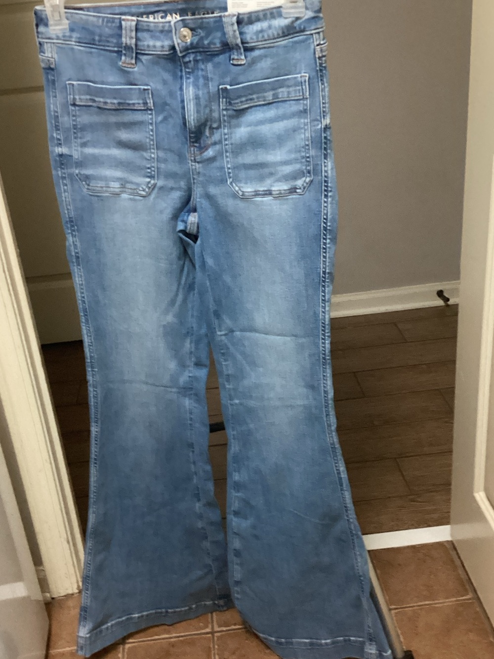American Eagle Outfitters Light Blue Flare Jeans